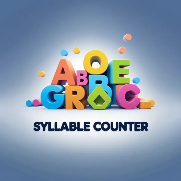 Syllable Counter